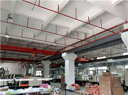 Injection molding department